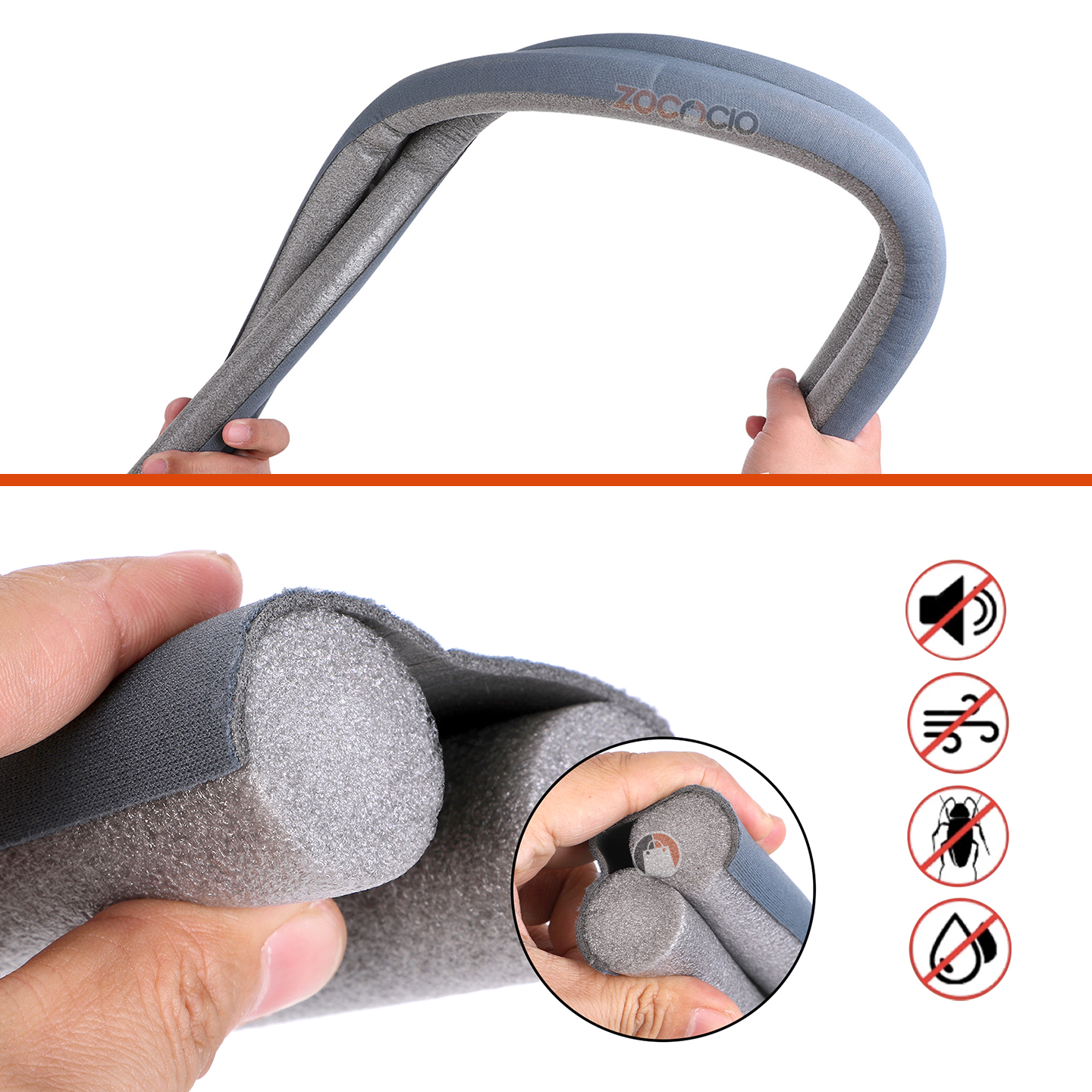 Miniatura 2 de Tira De Sellado Para Puerta Barra Protec